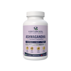 Ashwagandha 200 mg + L-Theanine 200 mg + Magnesium 75 mg - Stress and Relaxation Support - 120 Vegan Capsules