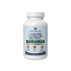 3-in-1 Nitric Oxide Complex L-Arginine + L-Citrulline + Beetroot Complex – 590 mg L-Arginine + 266 mg L-Citrulline + 100 mg Beetroot per 2 Capsules – Source of Antioxidants – 180 Vegan Capsules – Made in Canada